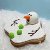 Melting Snowmen Cookies